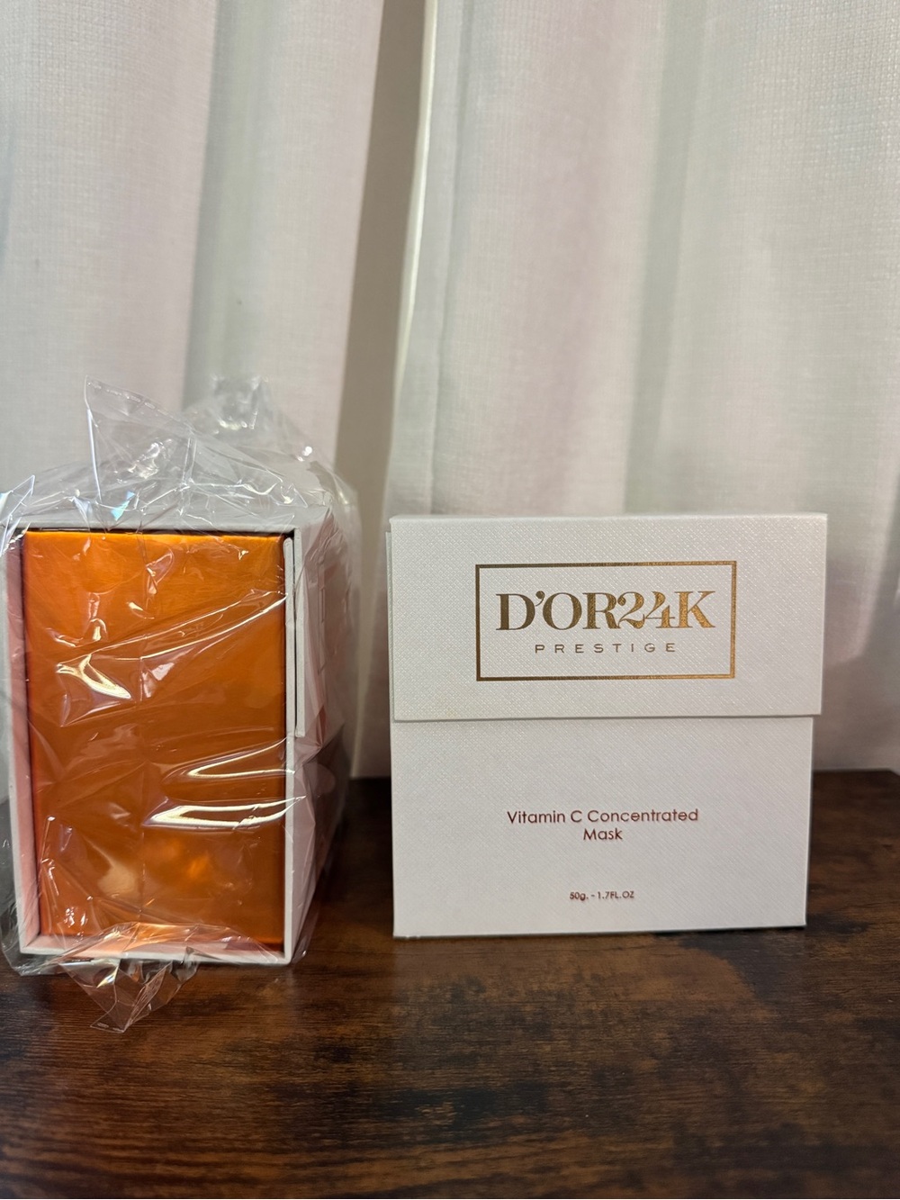 D'OR24K Prestige Vitamin C Concentrated Mask NIB D'Or Skincare $1495 Retail